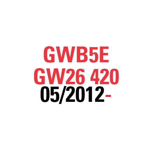 GWB5E GW26 420 05/2012-